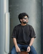 Coffee Acid Wash Oversized Tshirt